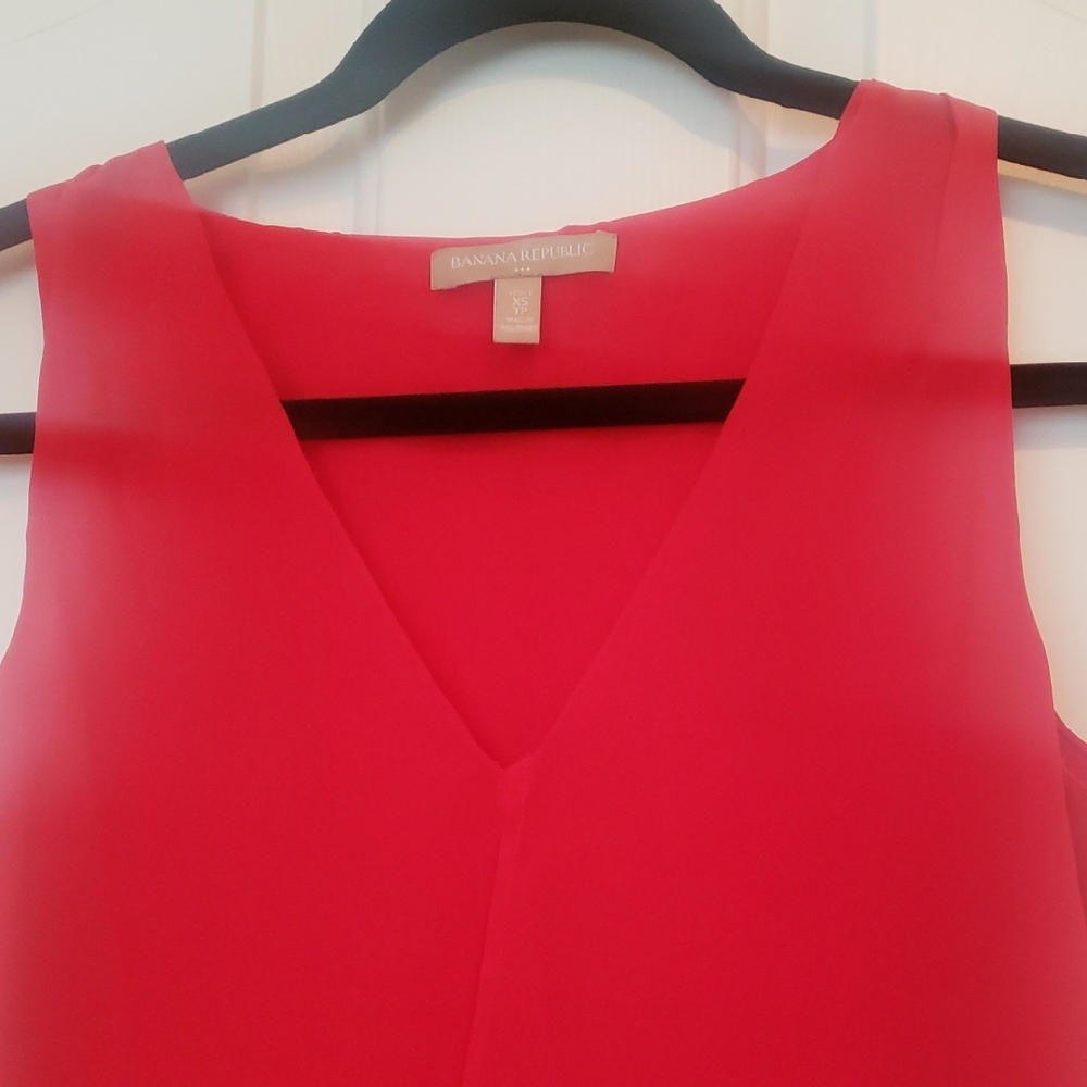 Banana Republic XS Chiffon Style Top